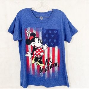 DISNEY All American Minnie Mouse Tee